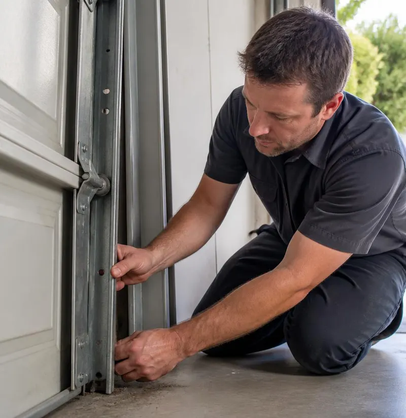 Off Track Door Repair in Hilliard